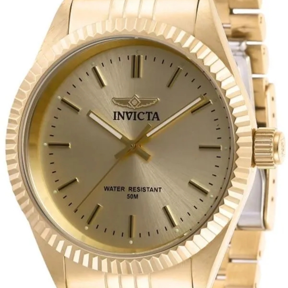 Invicta Specialty 43mm Gold Watch